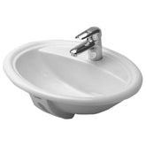 حوض كونتر توب ديون أبيض من ديورافيت