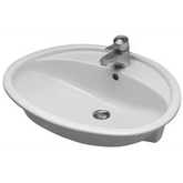 حوض فوق الرخامة جافا 65 سم أبيض من ديورافيت