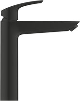 أسود مط جروهي XL خلاط حوض بمقبض فردي بقياس 1/2 بوصة مقاس