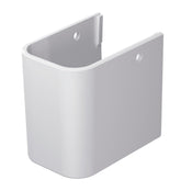 عامود حوض معلق هابي دي 2 أبيض ديورافيت