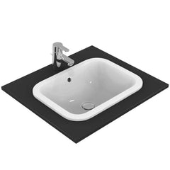 حوض ساقط كونترتوب مستطيل  58×41 كونكت أبيض ايديال ستاندرد