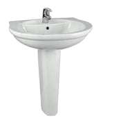 حوض عامودى 70سم سان ريمو أبيض ايديال ستاندرد