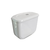 خزان مرحاض نيوكابري زر مزدوج ضاغط أبيض ايديال ستاندرد