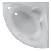 G8782-بانيو كريدو أبيض 140×140 ايديال ستاندرد