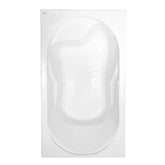 G8896 -بانيو سبيس 80×150 أبيض بالكرسي ايديال ستاندرد