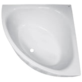 GA002- بانيو مينى كورنر100× 100 أبيض ايديال ستاندرد