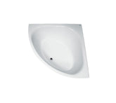 GA962-بانيو ميني كورنر 120×120 أبيض ايديال ستاندرد