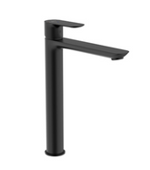 خلاط حوض مرتفع كالا أسود مط روكا