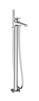 خلاط بانيو تثبيت أرضي كروم روكا