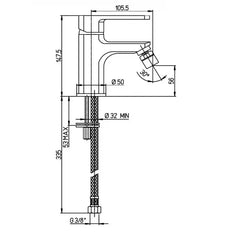 خلاط حمام فيفا كروم ديورافيت