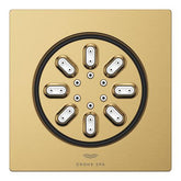 جيت رشاش مربع بنمطين رش ذهبي فاتح مطفي جروهي