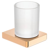 حامل كوب زجاجي روز جولد روكا