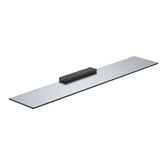 رف زجاج اسود مط روكا