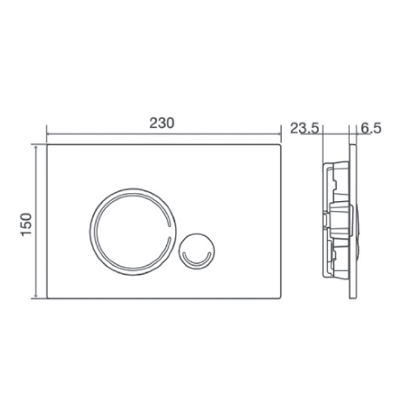 ضاغط امامى مزدوج الضغط بيتا 120 كروم مط من ديورافيت