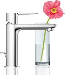 كروم جروهي S خلاط حوض بمقبض فردي بقياس 1/2 بوصة مقاس