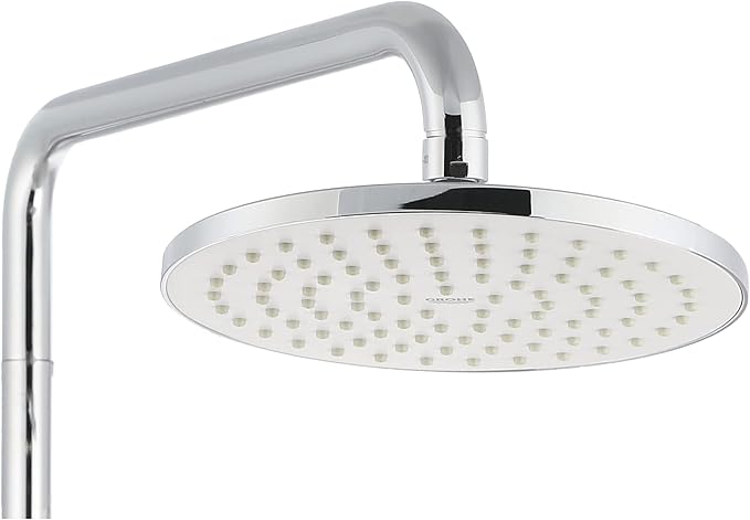 نظام دش مرن مع محول للتثبيت على الجدار كروم جروهي