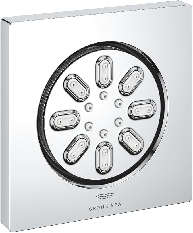 رذاذ جسم مكعب بتقنيتين لرذاذ المياه كروم من جروهي