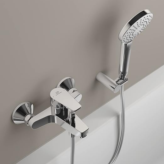 خلاط بانيو بمقبض واحد كروم أيديال ستاندرد