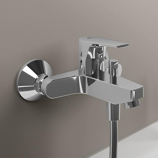 خلاط بانيو بمقبض واحد كروم أيديال ستاندرد