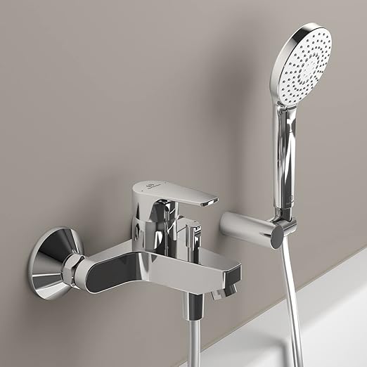 خلاط بانيو بمقبض واحد كروم أيديال ستاندرد