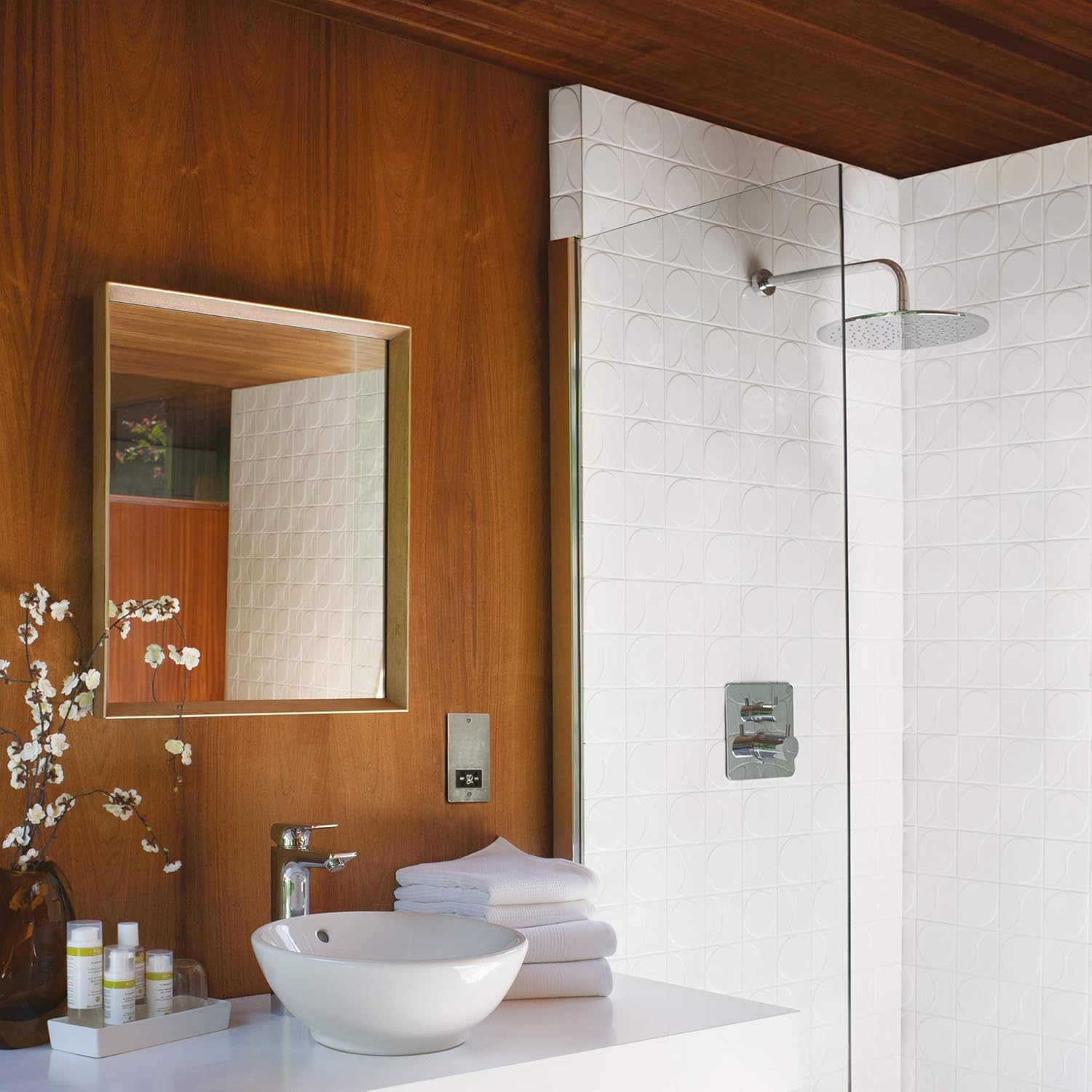 وصلة جداريّة بطول 300 مم كروم ايديال ستاندرد