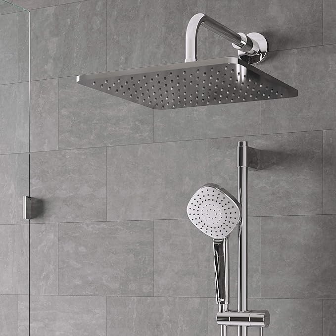 وصلة جداريّة بطول 300 مم كروم ايديال ستاندرد