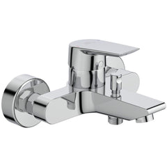 خلاط بانيو ودش تيسى بمقبض فردى كروم أيديال ستاندرد