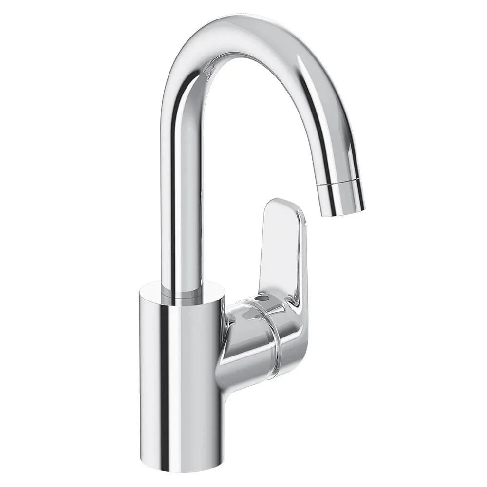 خلاط حوض بقنطرة عالية متحركة نيو سيرافليكس كروم ايديال ستاندرد