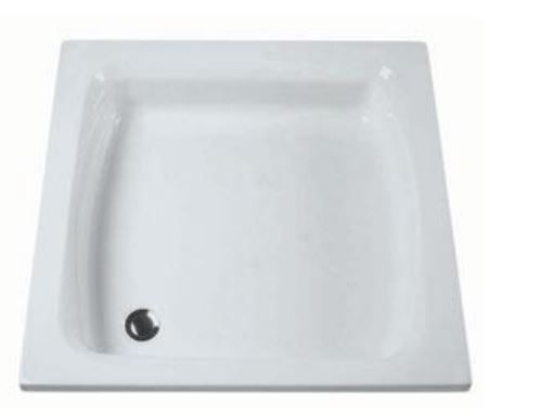 بانيو قدم مربع 90×90 ابيض ايديال ستاندرد