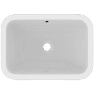 حوض يثبت تحت سطح افقي 58×41 سم كونكت أبيض ايديال ستاندرد