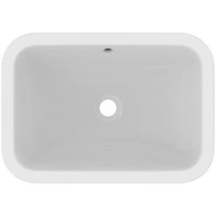 حوض يثبت تحت سطح افقي 58×41 سم كونكت أبيض ايديال ستاندرد