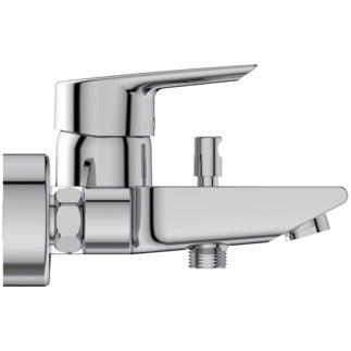 خلاط بانيو ودش تيسى بمقبض فردى كروم أيديال ستاندرد