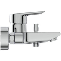 خلاط بانيو ودش تيسى بمقبض فردى كروم أيديال ستاندرد