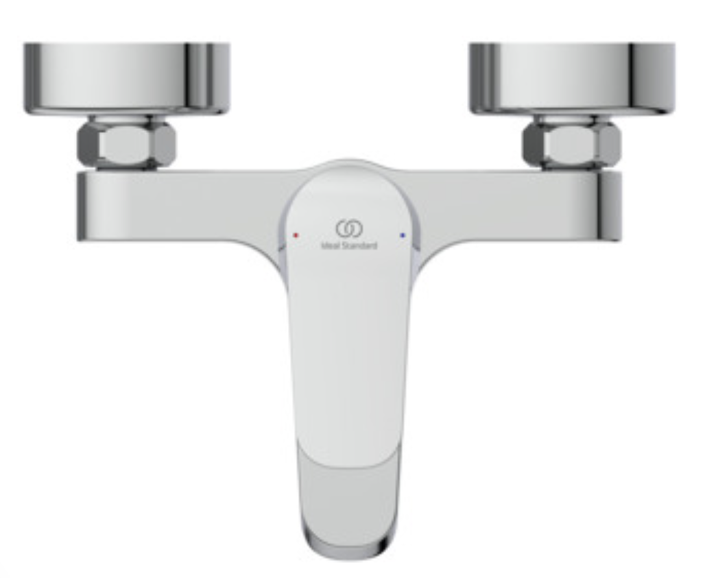 خلاط بانيو بالمقابض كينورا بلاس كروم ايديال ستاندرد