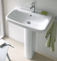 عامود حوض ديوراستايل أبيض ديورافيت